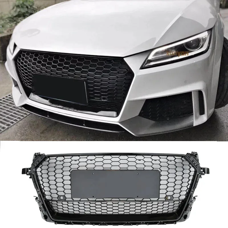 For TT TTRS Mk3 2015 2016 2017 2018 Gloss Black Hex Mesh Honeycomb Hood Grill Black Silver Style Car Styling Front Sport
For TT TTRS Mk3 2015 2016 2017 2018 Gloss Black Hex Mesh Honeycomb Hood Grill Black Silver Style Car Styling Front Sport