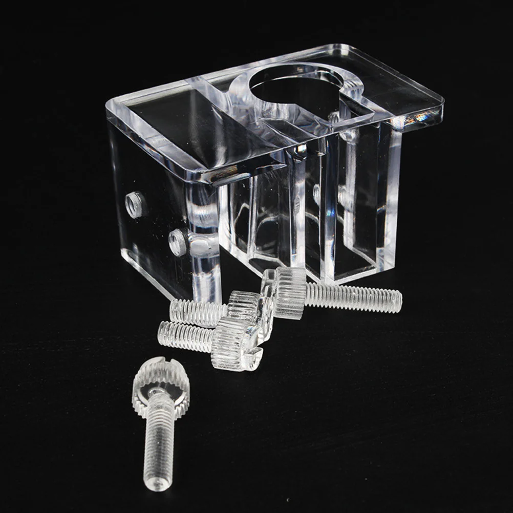 2Pcs Aquarium Pipe Clamp Acrylic Filter Inlet Outlet Holder Fix for Fish Tank Water Clip Secure Stable Mounting
2Pcs Aquarium Pipe Clamp Acrylic Filter Inlet Outlet Holder Fix for Fish Tank Water Clip Secure Stable Mounting