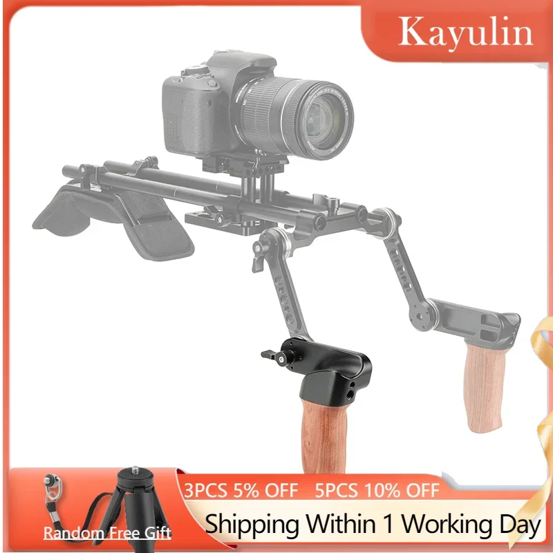 Kayulin эргономичная деревянная ручка (правая сторона) с ARRI Rosette M6 резьбовое соединение для камеры плечевое крепление
Kayulin эргономичная деревянная ручка (правая сторона) с ARRI Rosette M6 резьбовое соединение для камеры плечевое крепление
