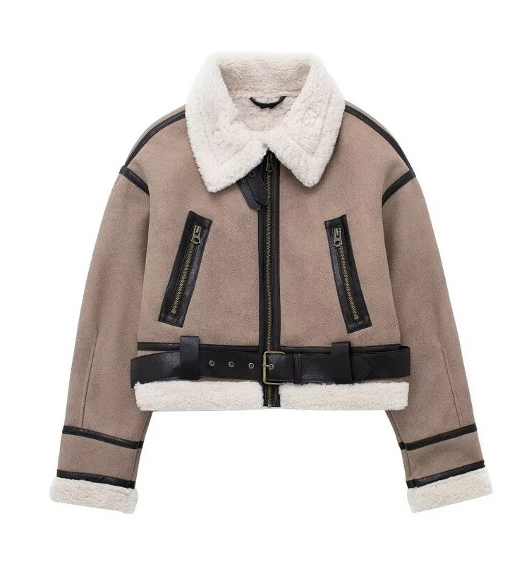 Double-Sided ort Jaet Outerwear 2023 Autumn Winter New Women's Faion Versatile Street Sle Loose Fit Regular Thin
Double-Sided ort Jaet Outerwear 2023 Autumn Winter New Women's Faion Versatile Street Sle Loose Fit Regular Thin