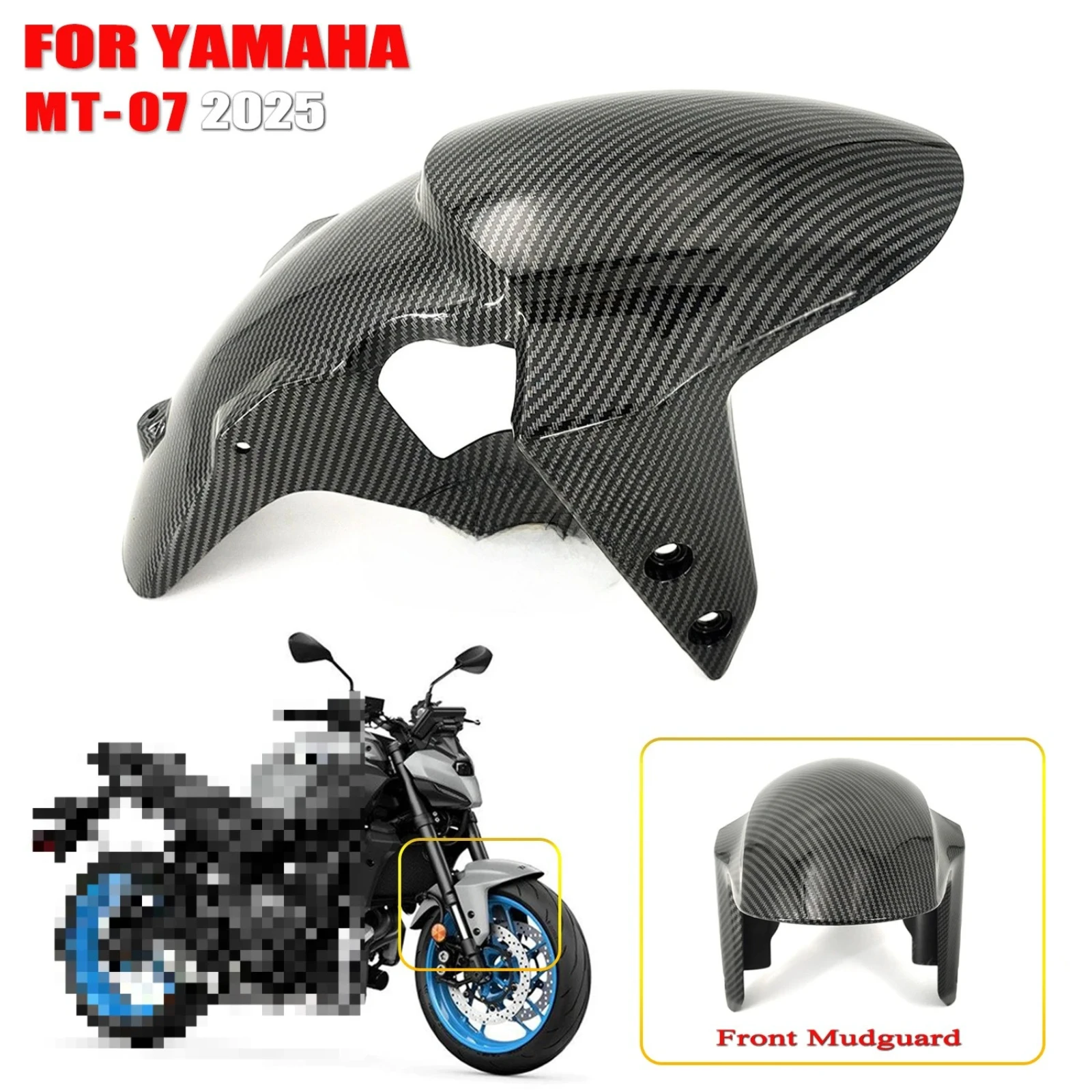 Motorcycle Front Wheel Fender Mudguard For YAMAHA MT-07 MT07 mt07 mt-07 2025 Mudflap Splash Mud Guard Cover Body Equipments
Motorcycle Front Wheel Fender Mudguard For YAMAHA MT-07 MT07 mt07 mt-07 2025 Mudflap Splash Mud Guard Cover Body Equipments
