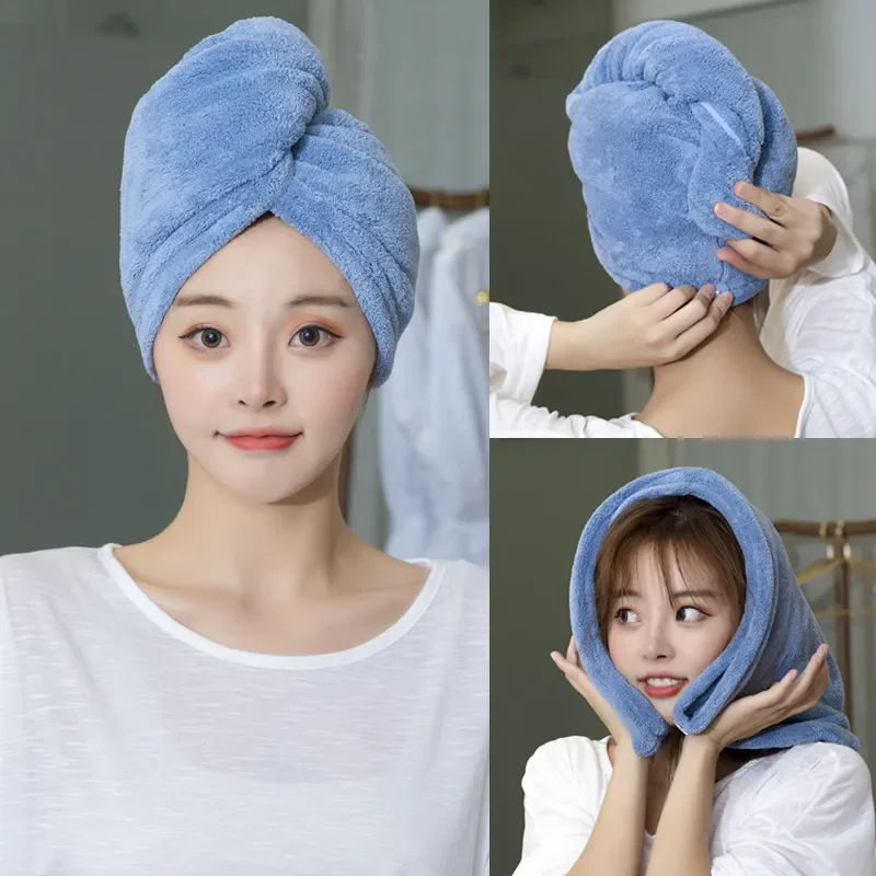 Long Hair Quick-Dry Towel Hat Women Microfiber Drying Hair Towel Shower Bath Solid Super Hair Drying Towel Hat Home
Long Hair Quick-Dry Towel Hat Women Microfiber Drying Hair Towel Shower Bath Solid Super Hair Drying Towel Hat Home
