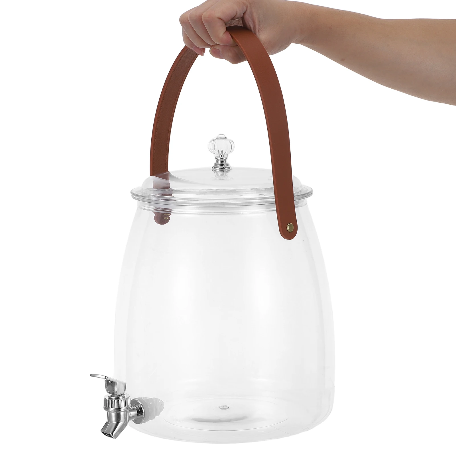 9L Large Fridge Drink Dispenser Transparent Plastic Water Jug With Tap Portable Beverage Storage For Home Parties Cold Drink
9L Large Fridge Drink Dispenser Transparent Plastic Water Jug With Tap Portable Beverage Storage For Home Parties Cold Drink