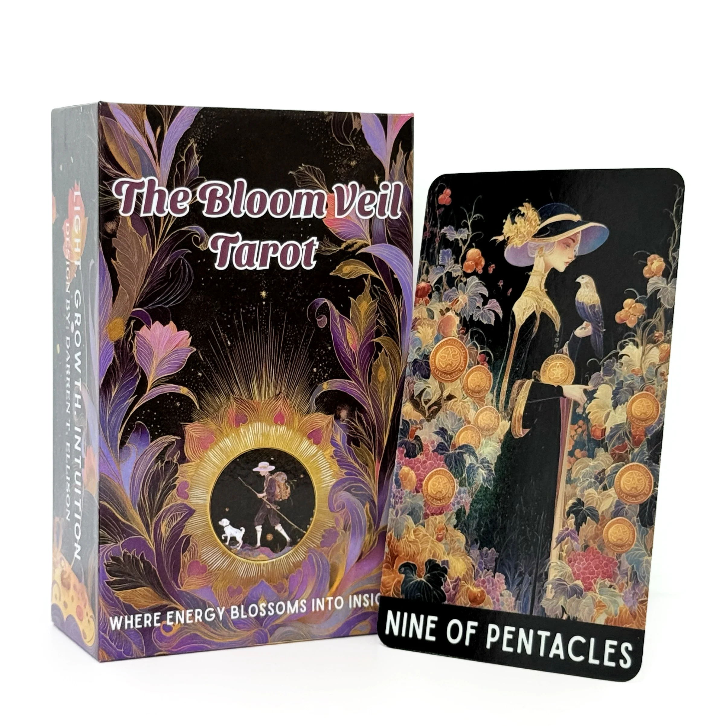 The Bloom Veil Tarot Cards Deck, 78 Cards with Guidebook, Daily Guidance & Reflection, Tarot Cards for Beginners, Card Games
The Bloom Veil Tarot Cards Deck, 78 Cards with Guidebook, Daily Guidance & Reflection, Tarot Cards for Beginners, Card Games
