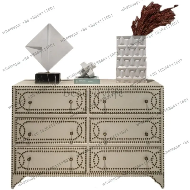 American light luxury porch drawer locker light luxury entrance foyer decorative cabinet
American light luxury porch drawer locker light luxury entrance foyer decorative cabinet