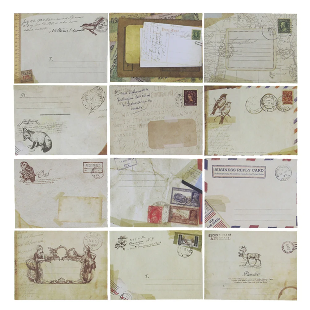 12pcs/set Vintage Mini Paper Envelope Retro European Style Small Envelope Scrapbooking Stationery Gift
12pcs/set Vintage Mini Paper Envelope Retro European Style Small Envelope Scrapbooking Stationery Gift