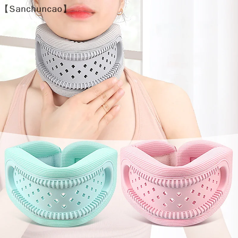 Hollowing Out Breathable Neck Brace Sponge Prevent Bowing Neck Tilted Forward Relieves Pain Cervical Pressure Soft Neck Support
Hollowing Out Breathable Neck Brace Sponge Prevent Bowing Neck Tilted Forward Relieves Pain Cervical Pressure Soft Neck Support