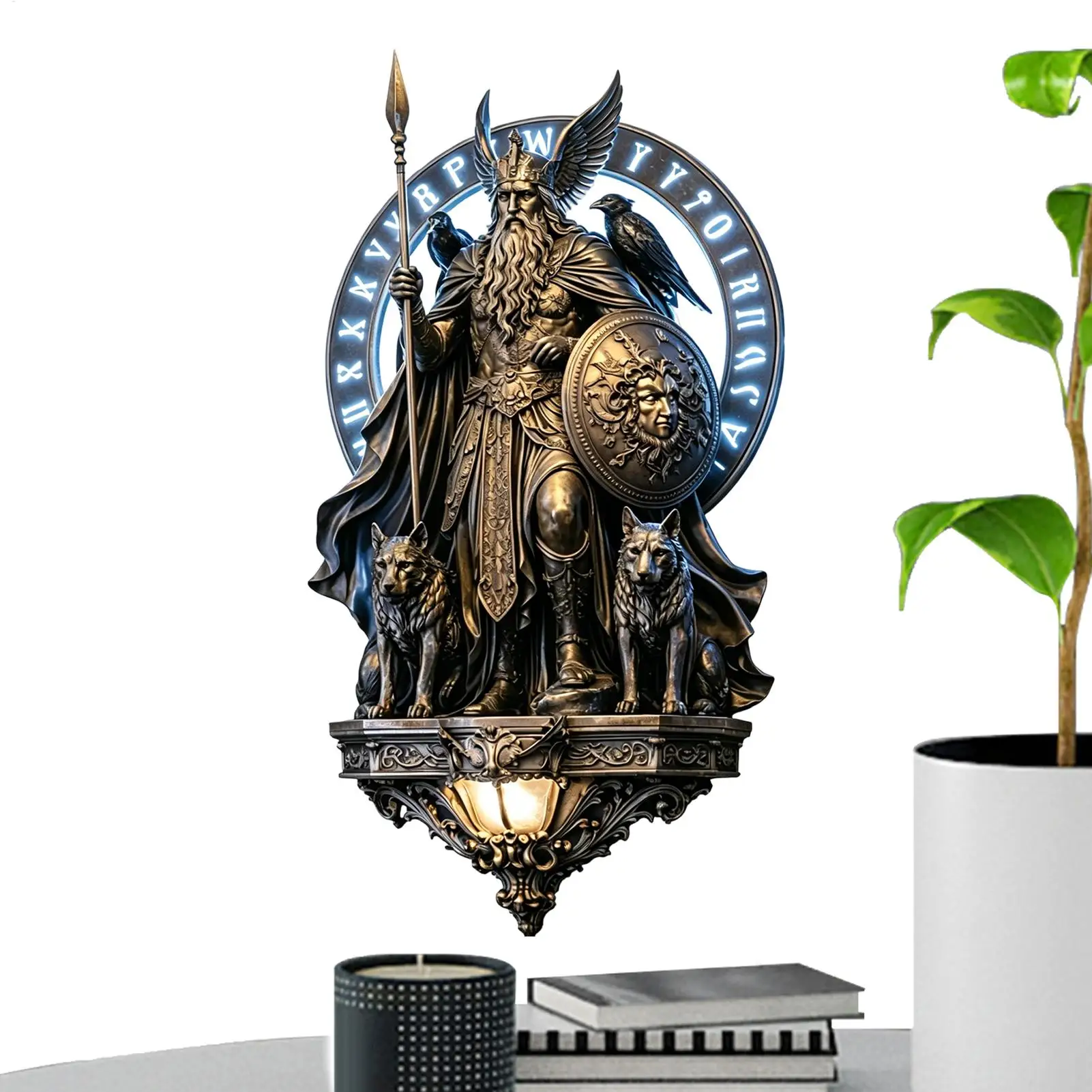 Gothic Wall Sconces Angel Room Lamp LED Wall Night Light For Homeowners Living Room Bedroom Study Dorm Home Apartment Restaurant
Gothic Wall Sconces Angel Room Lamp LED Wall Night Light For Homeowners Living Room Bedroom Study Dorm Home Apartment Restaurant