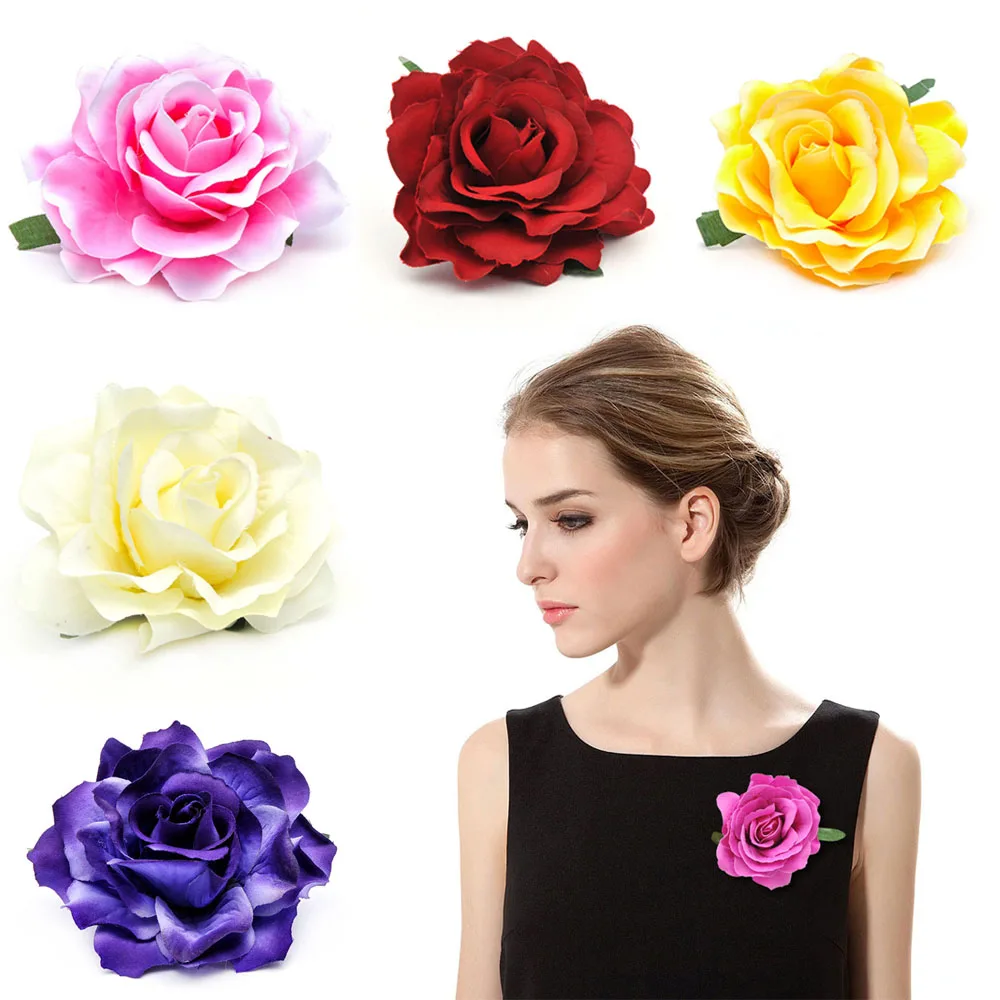 Party Women Bridal Brooch Hair Clip Wedding Rose Flower Hairpin
Party Women Bridal Brooch Hair Clip Wedding Rose Flower Hairpin