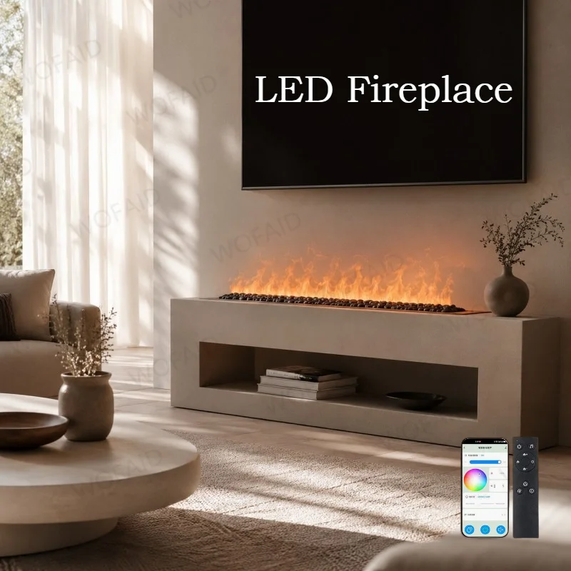 Luxury Decorative 3D Water Vapor Fireplace Fireplace with Realistic Steam Flame System Modern Living Room Scandinavian Fireplace
Luxury Decorative 3D Water Vapor Fireplace Fireplace with Realistic Steam Flame System Modern Living Room Scandinavian Fireplace