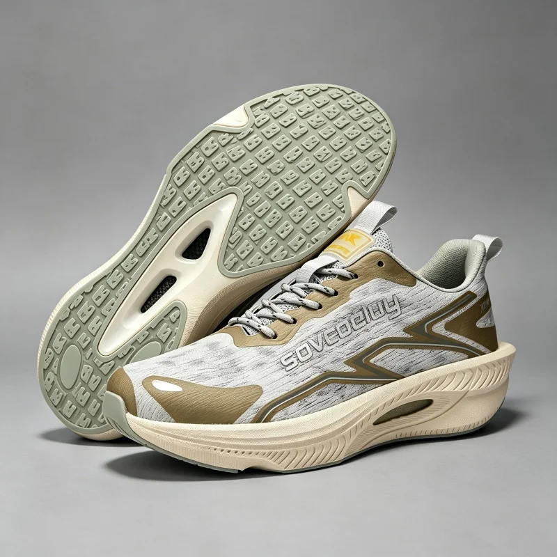 New lightweight and breathable sneakers, mesh running shoes, ultra-light popcorn carbon plate casual sneakers, couple style
New lightweight and breathable sneakers, mesh running shoes, ultra-light popcorn carbon plate casual sneakers, couple style