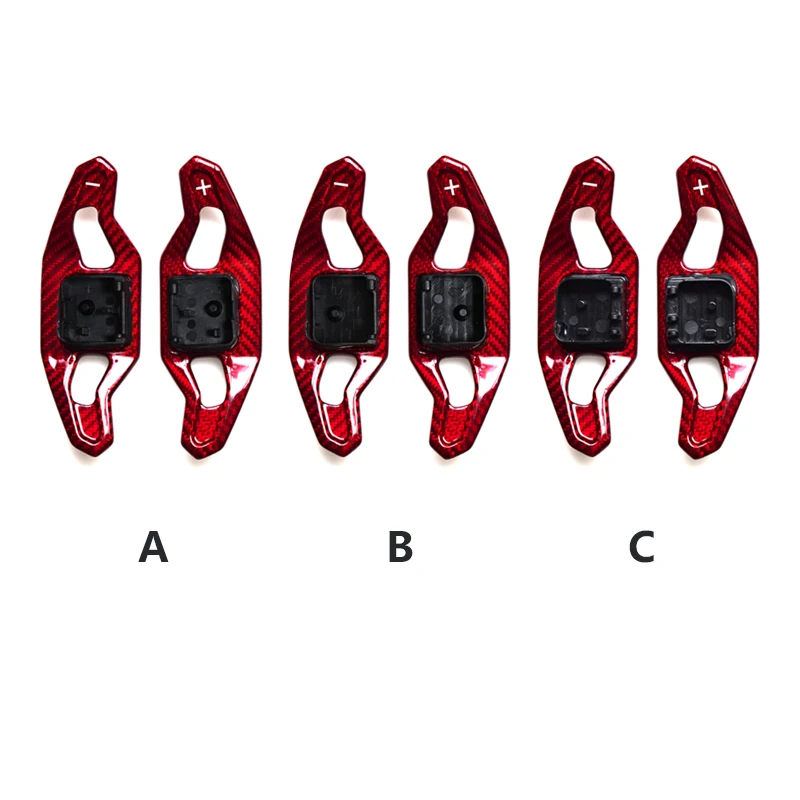 Red Carbon Fiber Paddle Shift Extension for Audi A5 A6 S3 RS3 TT Q3 B9 C8 R8 Steering Wheel Shift Paddles
Red Carbon Fiber Paddle Shift Extension for Audi A5 A6 S3 RS3 TT Q3 B9 C8 R8 Steering Wheel Shift Paddles