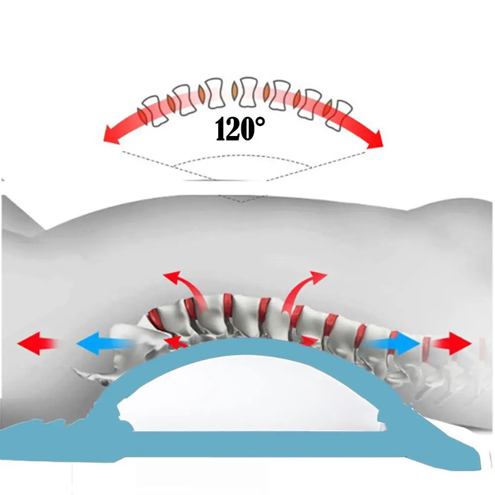 Back Stretcher 3-level Adjustable Lumbar Stretcher Adjustable Non-slip Lumbar Massager For Body Recovery Muscle Release Yog Q1Q1
Back Stretcher 3-level Adjustable Lumbar Stretcher Adjustable Non-slip Lumbar Massager For Body Recovery Muscle Release Yog Q1Q1