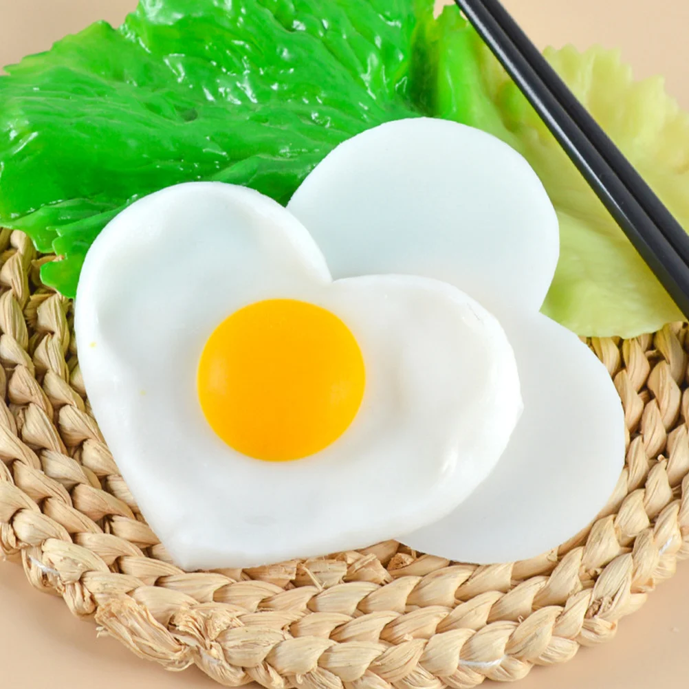 2pcs PVC Simulation Heart Shaped Fried Model Realistic Decorative Food Prop for Home Kitchen Restaurant Party Photography
2pcs PVC Simulation Heart Shaped Fried Model Realistic Decorative Food Prop for Home Kitchen Restaurant Party Photography