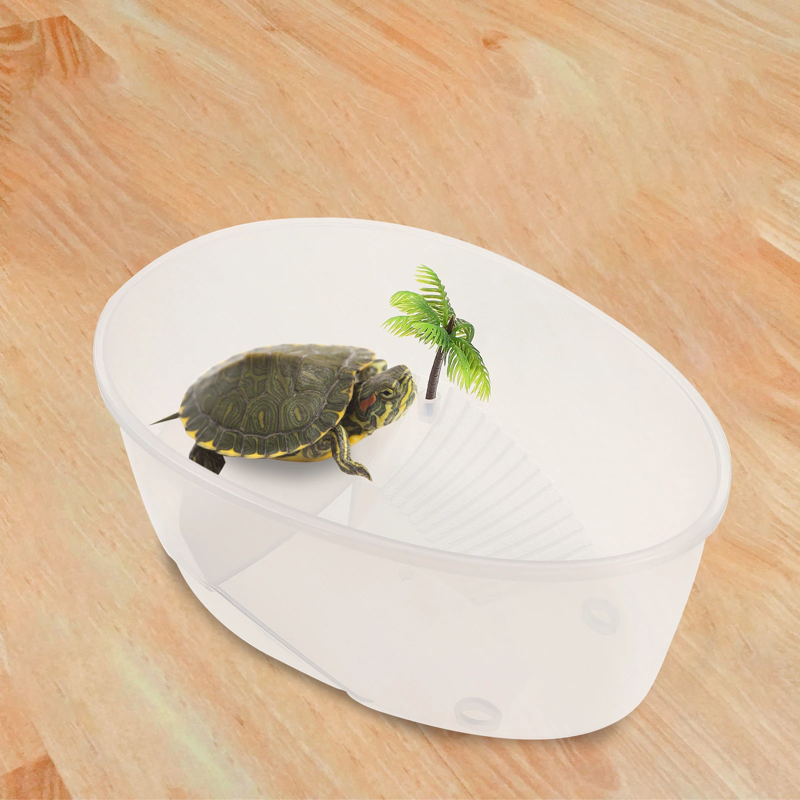 Plastic Turtle Tank Large Capacity Basking Platform Leak-Proof Durable Turtle Resting Terrarium Tortoise Terrace
Plastic Turtle Tank Large Capacity Basking Platform Leak-Proof Durable Turtle Resting Terrarium Tortoise Terrace