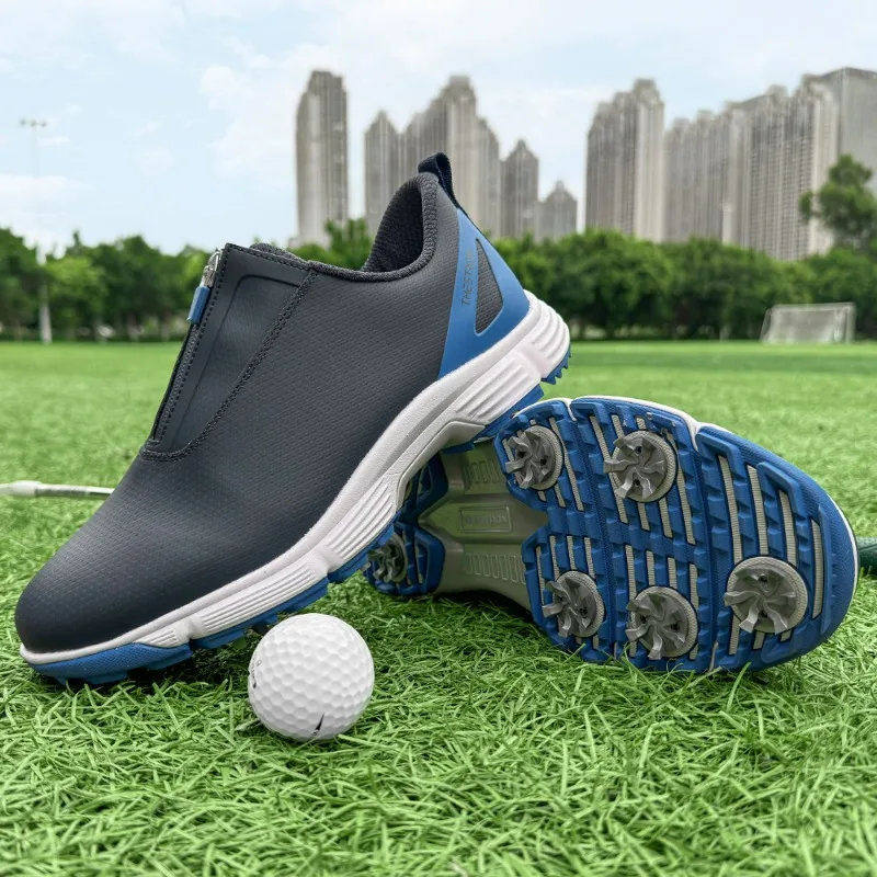 Golf Shoes for Men Comfortable Zip Athletic Shoes Mens Anti-Slip Leather Spikes Golf Training Shoe Man Walking Shoes
Golf Shoes for Men Comfortable Zip Athletic Shoes Mens Anti-Slip Leather Spikes Golf Training Shoe Man Walking Shoes