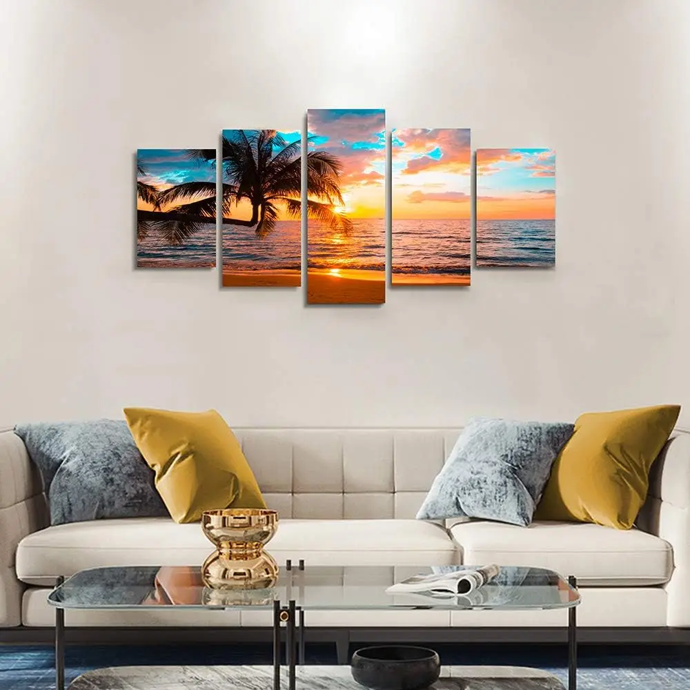 Ready to Hang Customize Modern Blue Large Framed Seascape Canvas Wall Art Printed Painting for Home Living Room Decor
Ready to Hang Customize Modern Blue Large Framed Seascape Canvas Wall Art Printed Painting for Home Living Room Decor