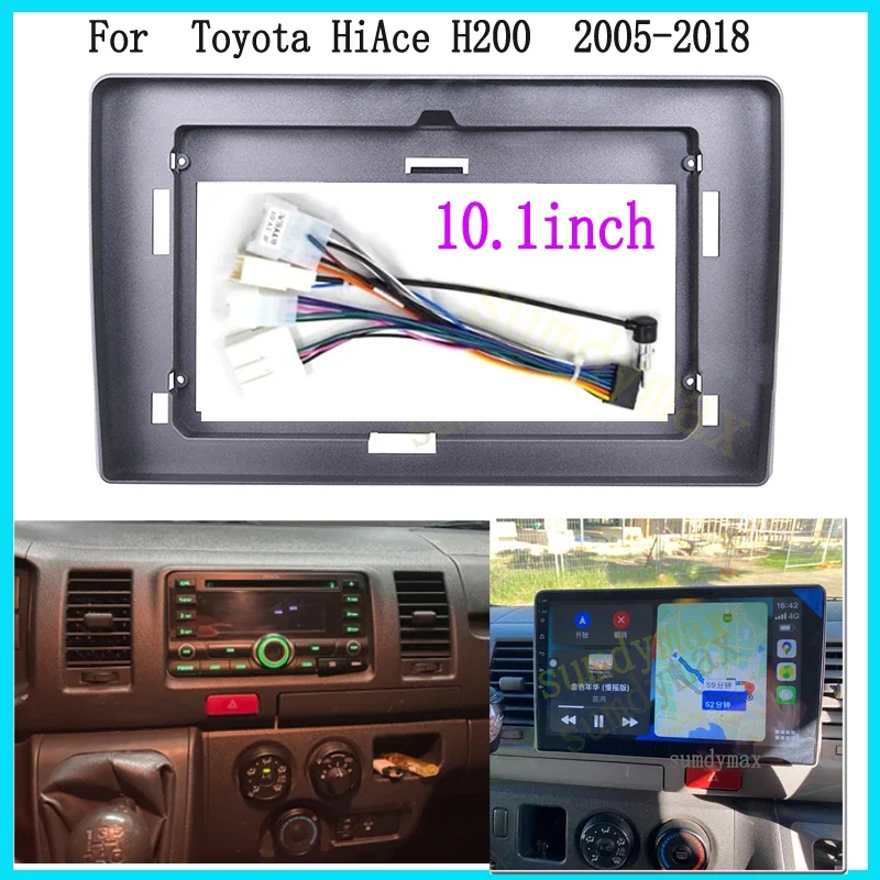 10.1inch Car Video Fascia For TOYOTA Hiace 2010-2019 Android Radio Dashboard Kit Face Plate Fascia Frame
10.1inch Car Video Fascia For TOYOTA Hiace 2010-2019 Android Radio Dashboard Kit Face Plate Fascia Frame
