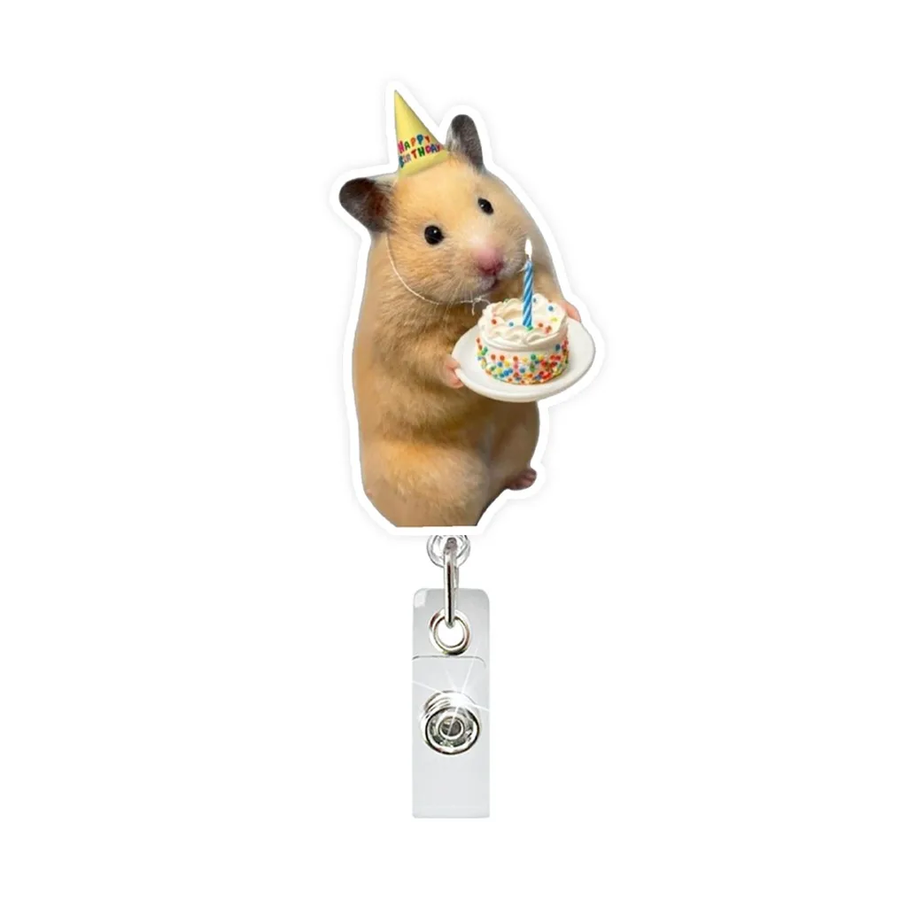 Retractable Badge Reel Lightweight Hamster Pattern Badge Nurse Id Badge Reel Strong For Daily Commuting Access Cards Students
Retractable Badge Reel Lightweight Hamster Pattern Badge Nurse Id Badge Reel Strong For Daily Commuting Access Cards Students