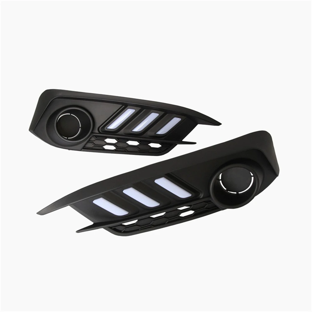 July King LED Daytime Running Lights Case for Honda Civic 10th 2016-2018, White DRL + Ice Blue Night DRL + Yellow Turn Signals
July King LED Daytime Running Lights Case for Honda Civic 10th 2016-2018, White DRL + Ice Blue Night DRL + Yellow Turn Signals