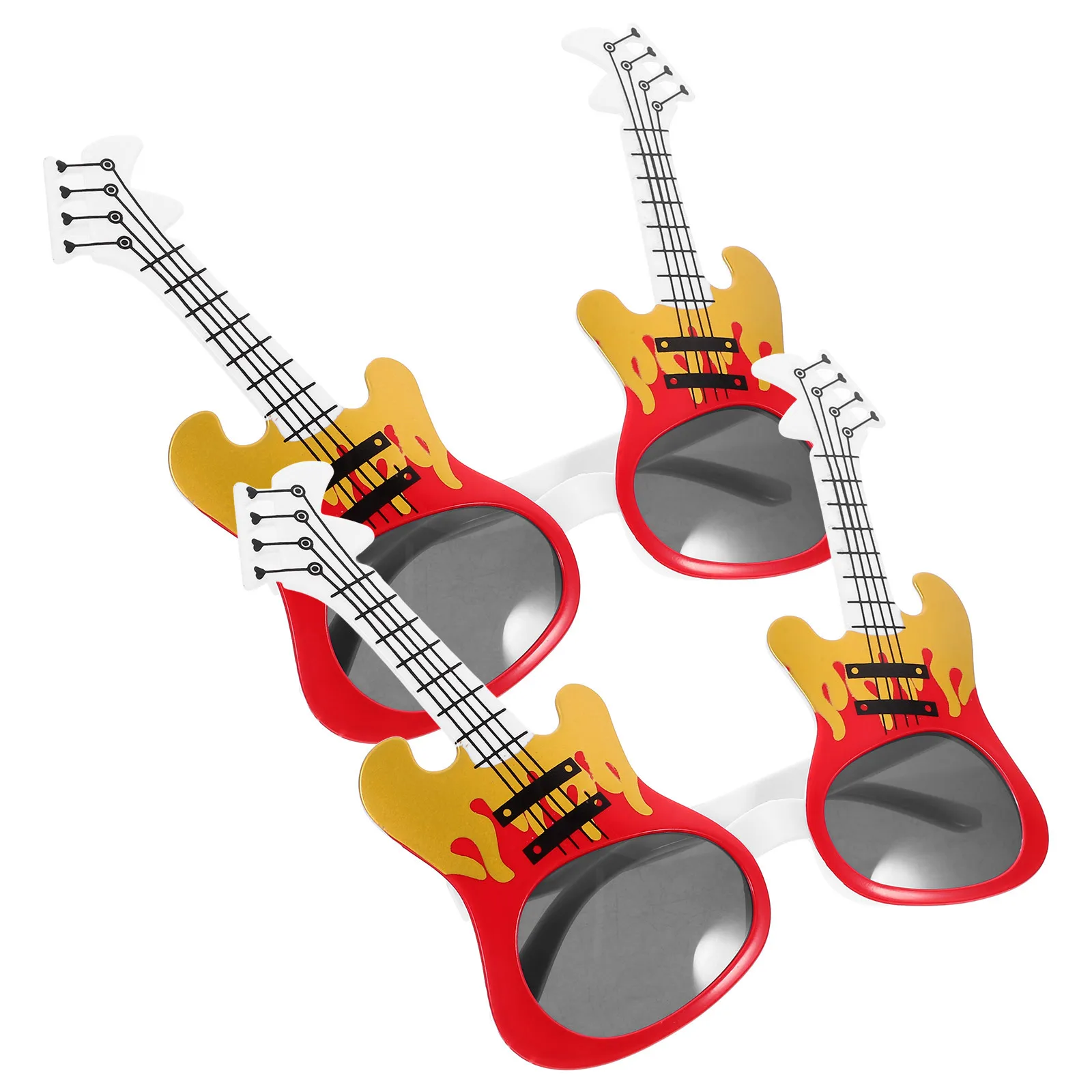 2Pairs Music Festival Glasses Creative Guitar Style Lightweight Comfortable Party Props Ideal for Concerts Cosplay Parties Photo
2Pairs Music Festival Glasses Creative Guitar Style Lightweight Comfortable Party Props Ideal for Concerts Cosplay Parties Photo