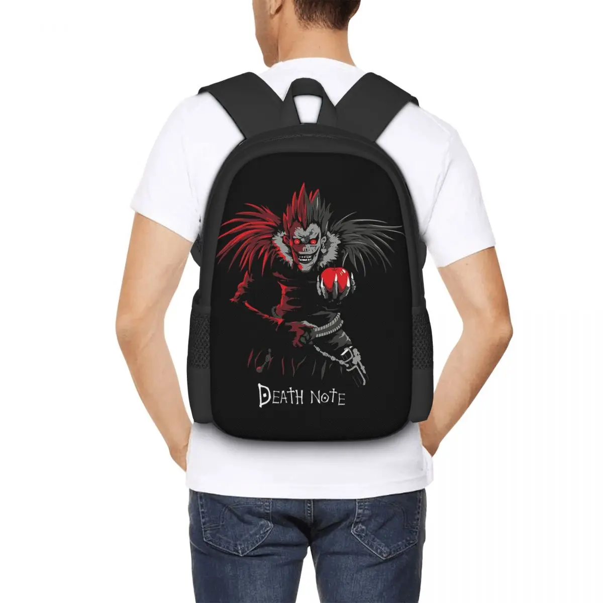 Anime Death Note L-Lawliet Student Backpack School Bag Hiking Travel Daypack for Men Women Fashion Bookbag Shoulder Bags
Anime Death Note L-Lawliet Student Backpack School Bag Hiking Travel Daypack for Men Women Fashion Bookbag Shoulder Bags
