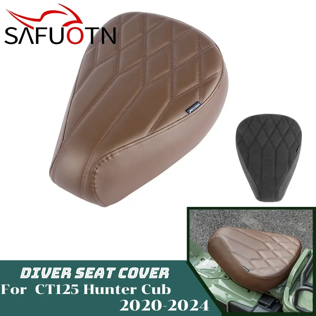 CT125 Front Rider Driver Seat For Honda CT Huntercub Hunter Cub 125 2020-2025 Motorcycle Seat Cowl Cover Parts Accessories
CT125 Front Rider Driver Seat For Honda CT Huntercub Hunter Cub 125 2020-2025 Motorcycle Seat Cowl Cover Parts Accessories