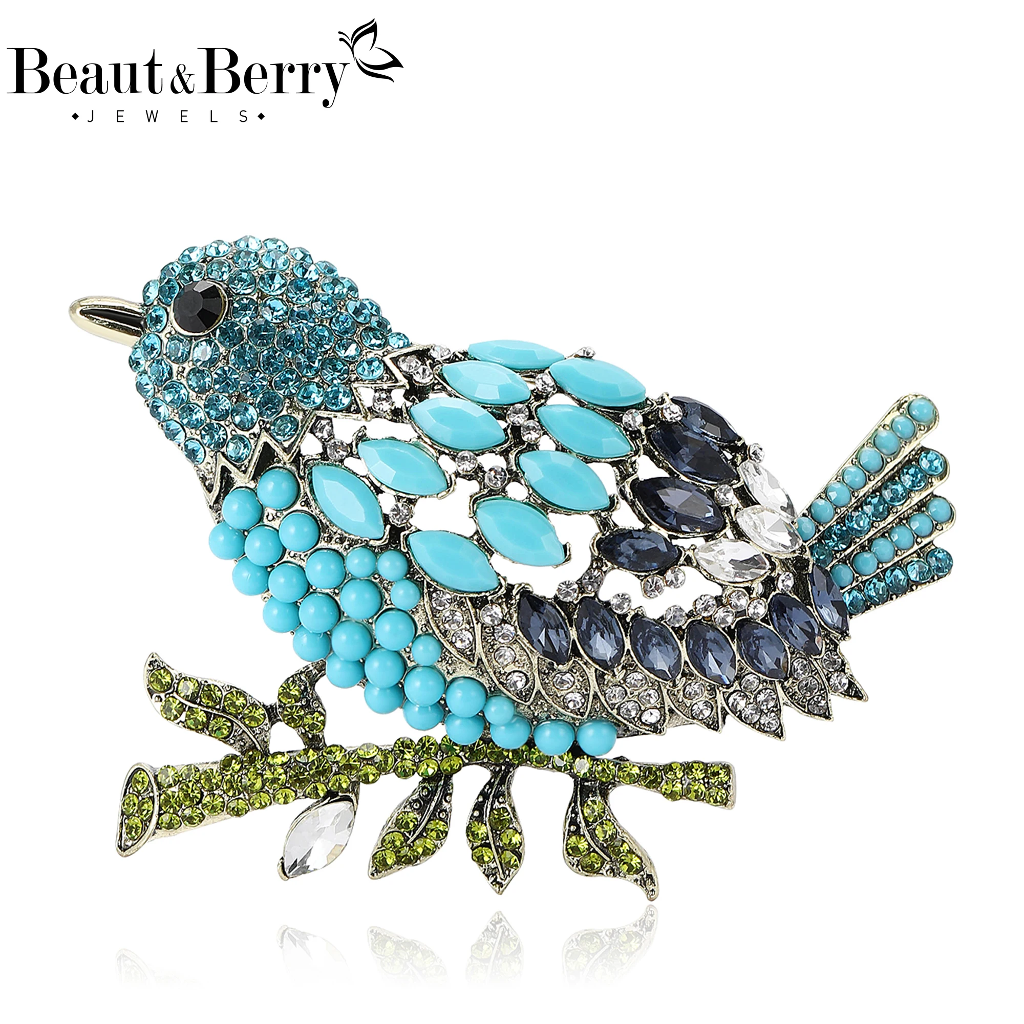 Beaut&Berry Exquisite Rhinestone Bird Brooches for Women Unisex Animal Pins Casual Party Jewelry Accessories Gifts Decoration
Beaut&Berry Exquisite Rhinestone Bird Brooches for Women Unisex Animal Pins Casual Party Jewelry Accessories Gifts Decoration