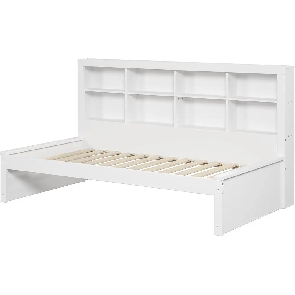 White Dual-Tone Twin Bookcase Daybed
White Dual-Tone Twin Bookcase Daybed