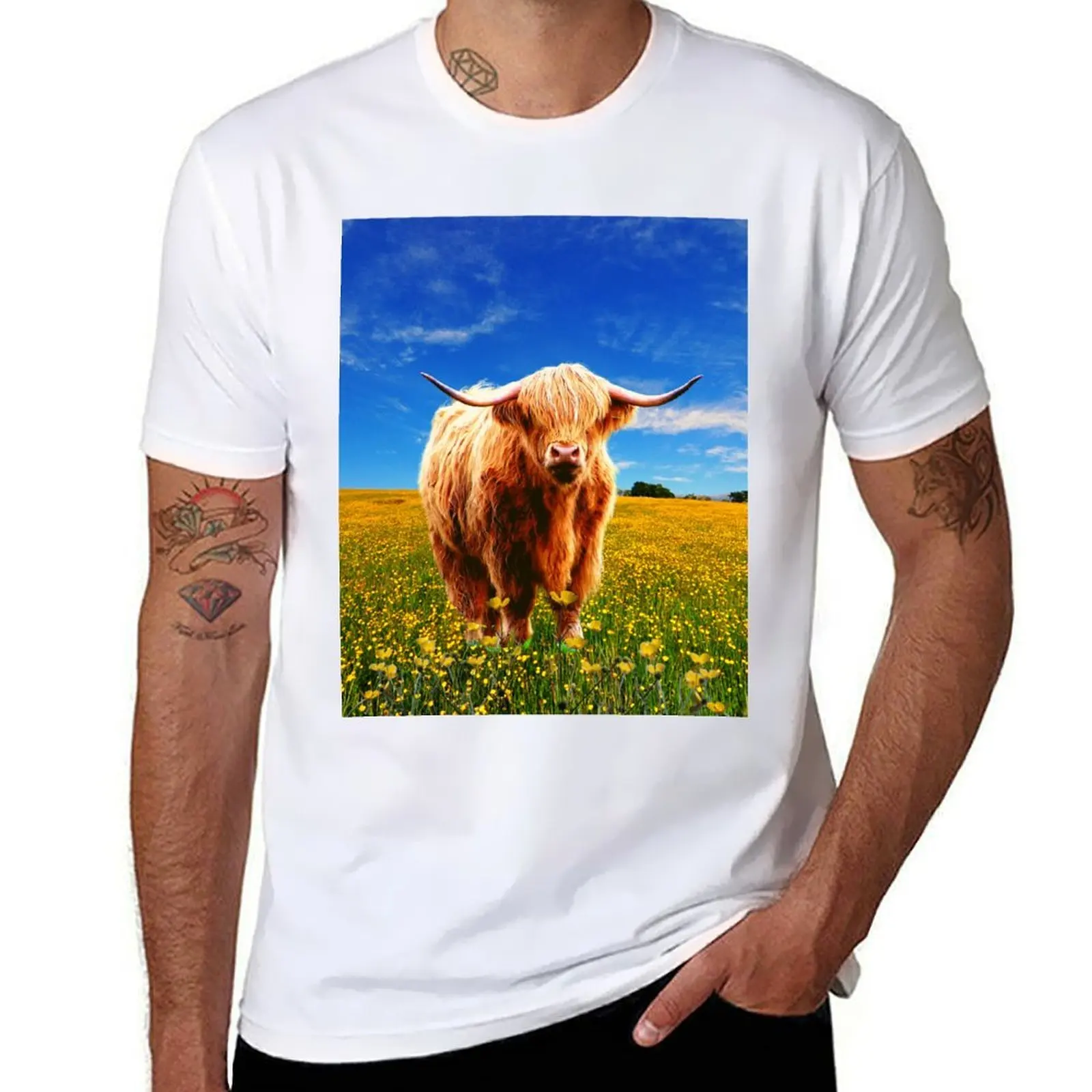 Highland Cow in buttercup pasture T-Shirt anime t shirts for man man t shirt designer T-Shirt
Highland Cow in buttercup pasture T-Shirt anime t shirts for man man t shirt designer T-Shirt