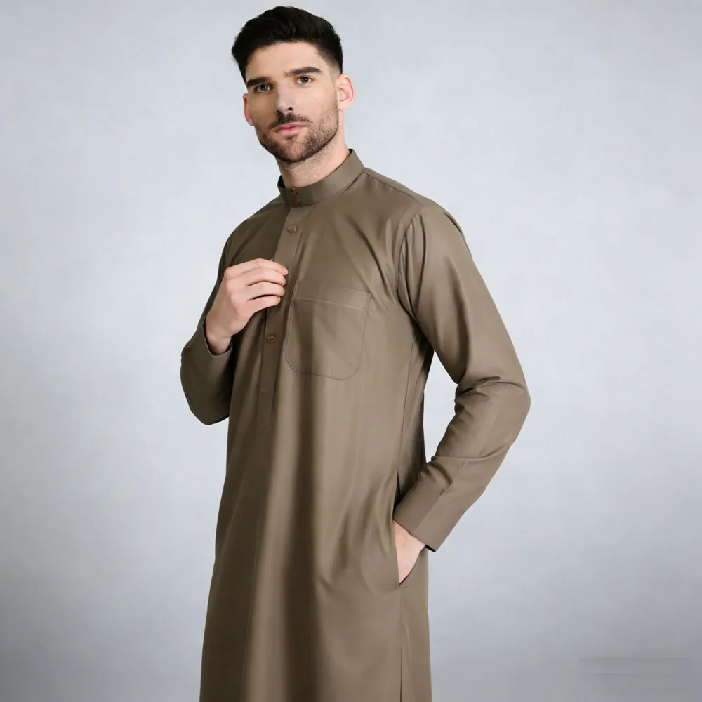 Исламская одежда, мужская длина, с длинным рукавом, свободная мусульманская мужская одежда, Саудовская Аравия, Пакистан, мусульманские костюмы Курата, мусульманское платье, кафтан Thobe
Исламская одежда, мужская длина, с длинным рукавом, свободная мусульманская мужская одежда, Саудовская Аравия, Пакистан, мусульманские костюмы Курата, мусульманское платье, кафтан Thobe