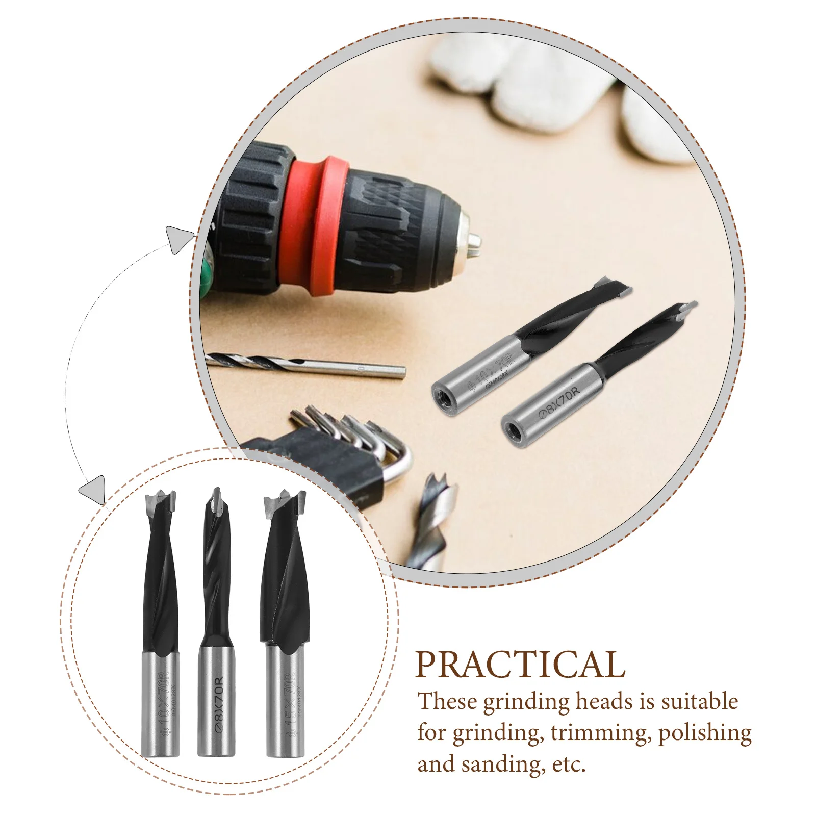 3Pcs Woodworking Drill Bits Wood Splitter High Hardness Heat Treatment Efficient Wood Log Splitter Tool Woodworking Drill Bits
3Pcs Woodworking Drill Bits Wood Splitter High Hardness Heat Treatment Efficient Wood Log Splitter Tool Woodworking Drill Bits