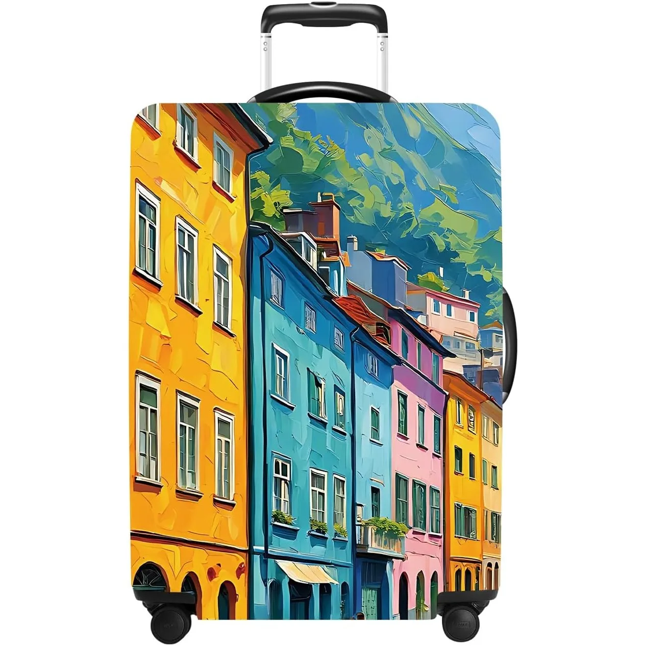 Luggage Cover Elastic Suitcase Cover Protector Suitcase Travel Accessories
Luggage Cover Elastic Suitcase Cover Protector Suitcase Travel Accessories