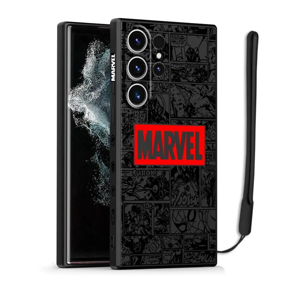 Чехол для телефона с рисунком Marvel для Samsung Galaxy S25 Ultra S21 S22 S23 S24 FE S20 Plus Note 20, ультрамягкий чехол
Чехол для телефона с рисунком Marvel для Samsung Galaxy S25 Ultra S21 S22 S23 S24 FE S20 Plus Note 20, ультрамягкий чехол