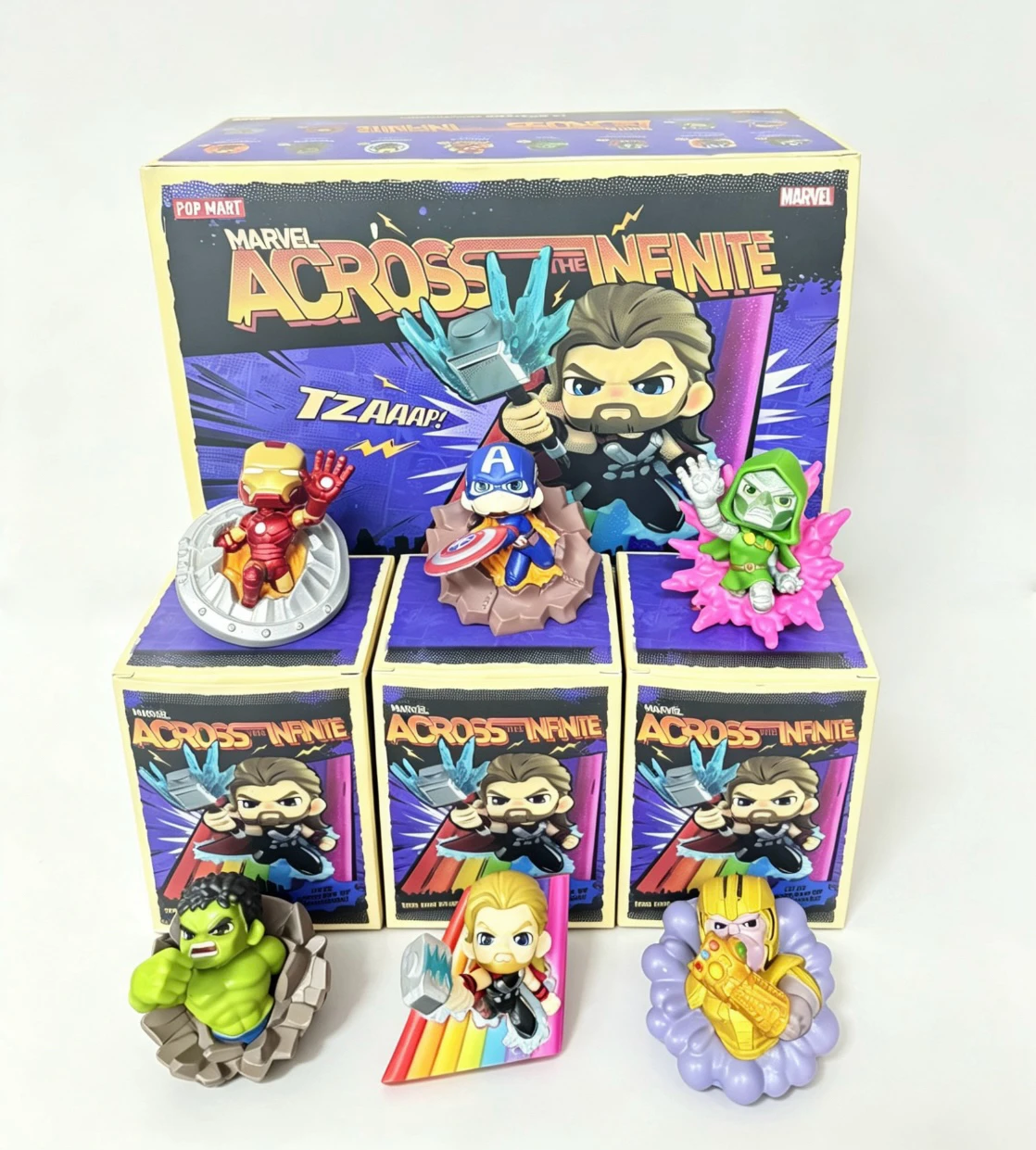 Avengers Time Travel Infinity Series POP MART Blind Box Figure Collectible Ornament Fan Gift
Avengers Time Travel Infinity Series POP MART Blind Box Figure Collectible Ornament Fan Gift