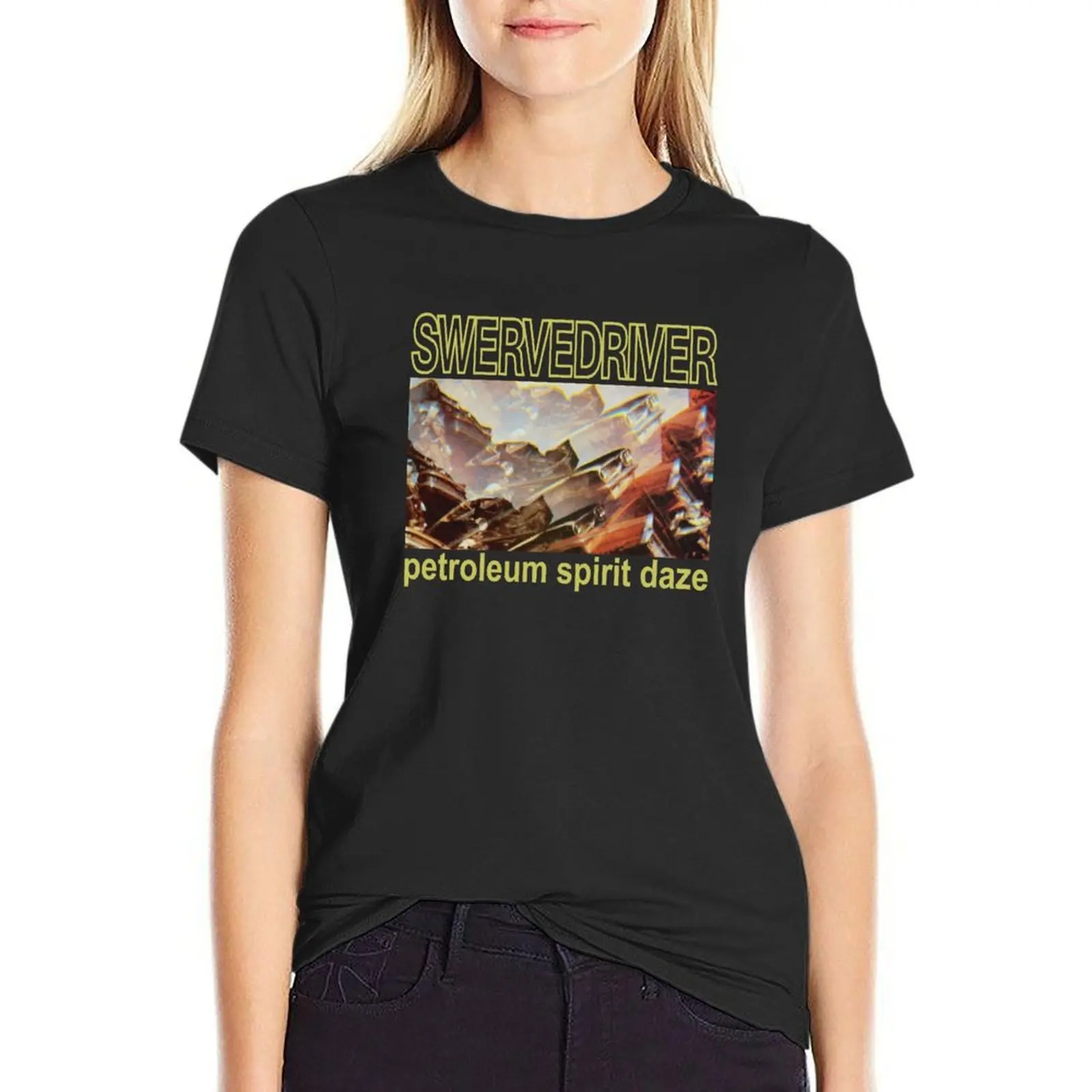 Swervedriver T-Shirt tees summer clothes Aesthetic clothing summer tops black t-shirts for Women
Swervedriver T-Shirt tees summer clothes Aesthetic clothing summer tops black t-shirts for Women
