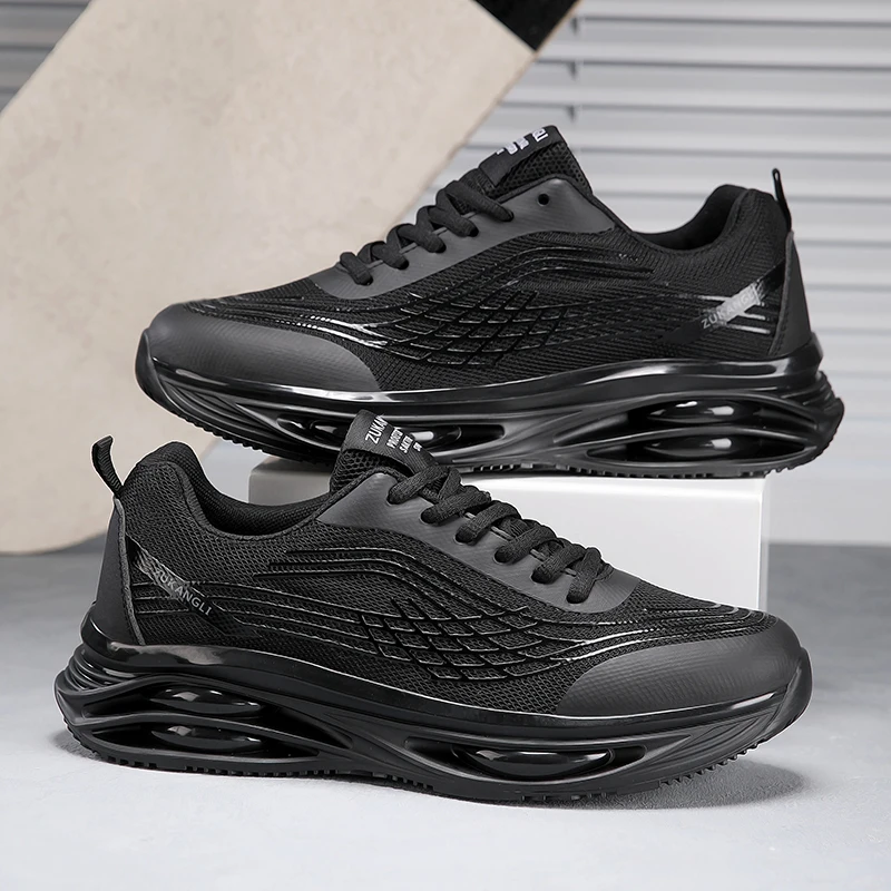Trendy Sneakers Spring New Fashion Breathable Anti-Slip Sports Shoes Comfortable Training Flat Jogging Shoes for Man
Trendy Sneakers Spring New Fashion Breathable Anti-Slip Sports Shoes Comfortable Training Flat Jogging Shoes for Man