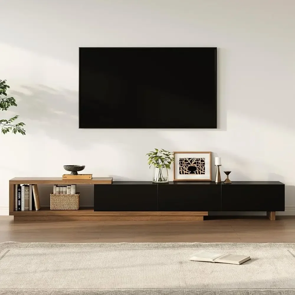 Adjustable Width TV Stand for 71-100 Inch TVs, Premium Media Console for Living Room Entertainment
Adjustable Width TV Stand for 71-100 Inch TVs, Premium Media Console for Living Room Entertainment