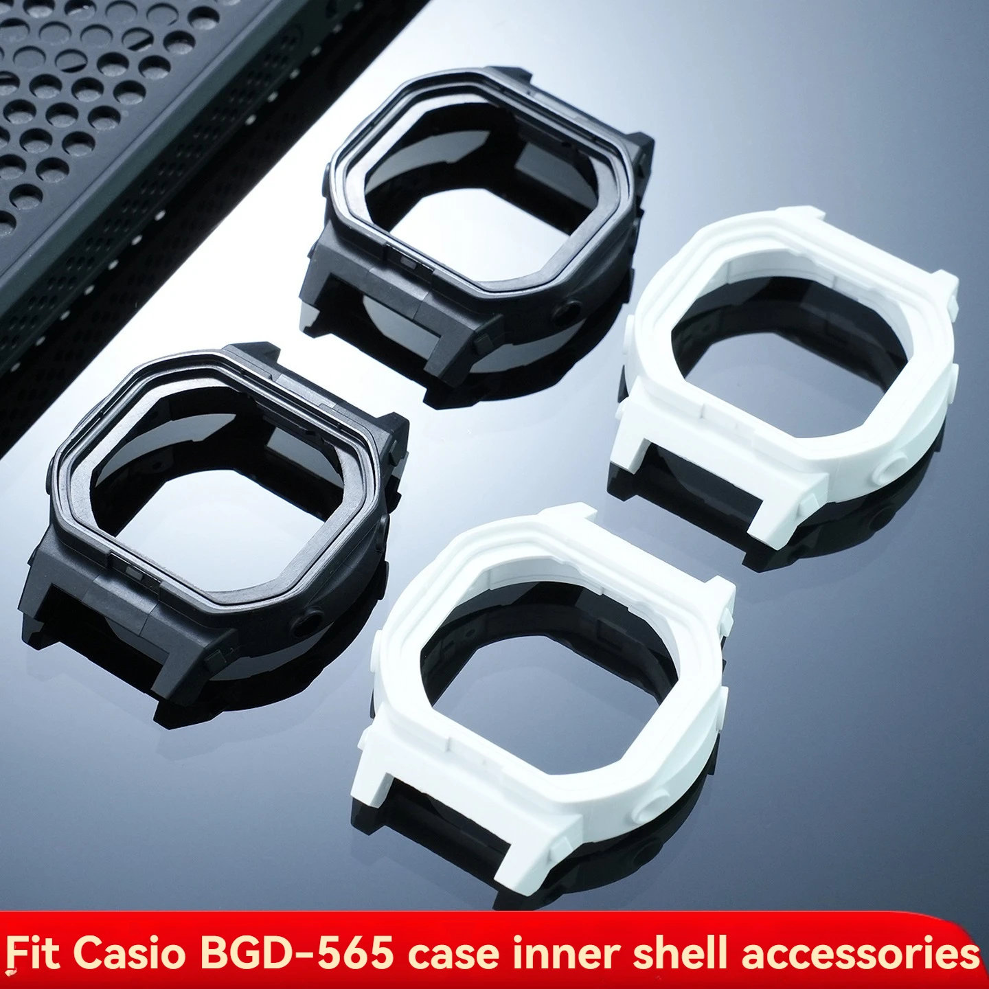 Black white plastic Inner Case For Casio BGD-565 series Square Watch Movement Shell Replacement Mod Kit Watch accessories
Black white plastic Inner Case For Casio BGD-565 series Square Watch Movement Shell Replacement Mod Kit Watch accessories