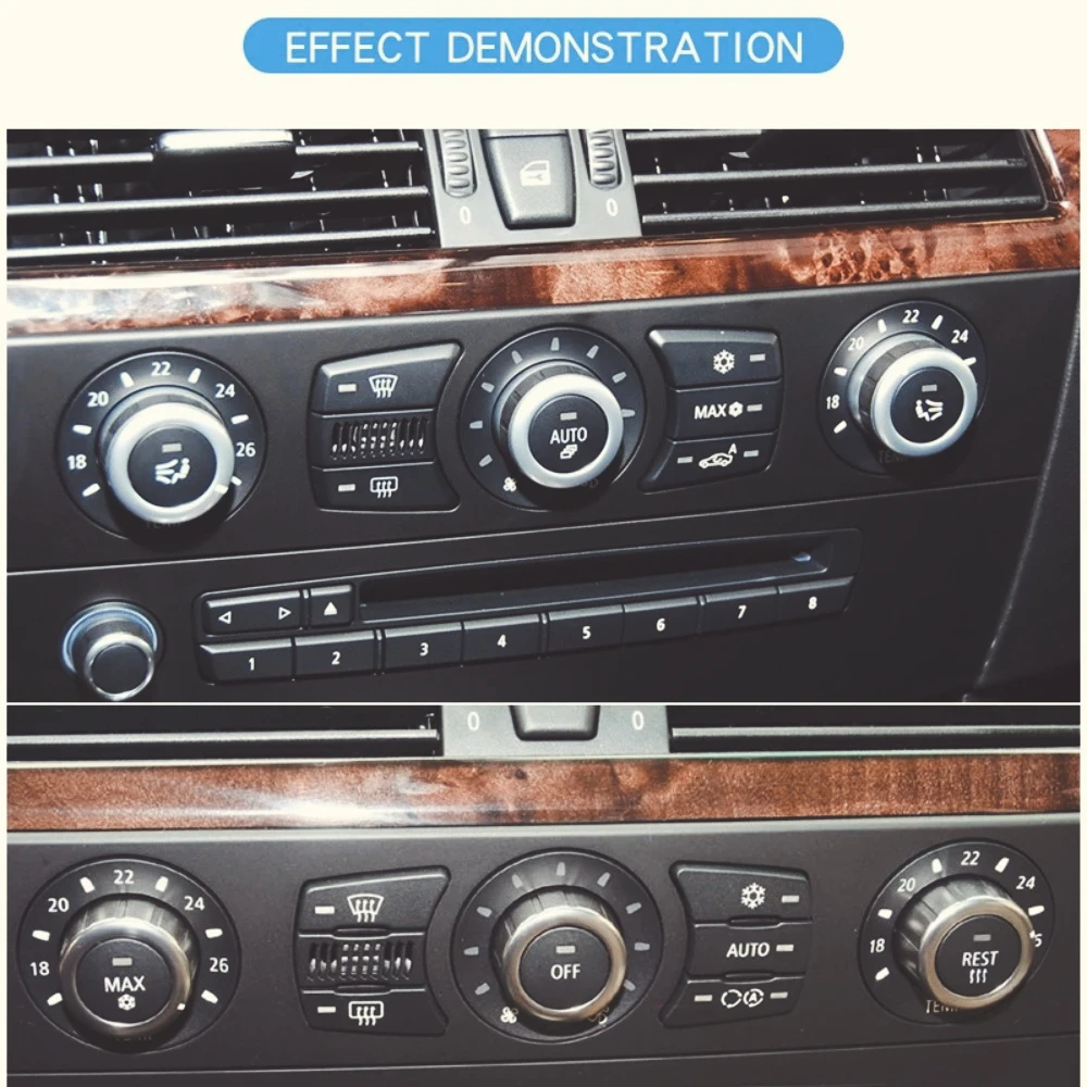 Para BMW 5 Series 520 523 525 528 530 535 E60 Panel aire acondicionado cubierta perilla interruptor botón aire acondicionado
Para BMW 5 Series 520 523 525 528 530 535 E60 Panel aire acondicionado cubierta perilla interruptor botón aire acondicionado