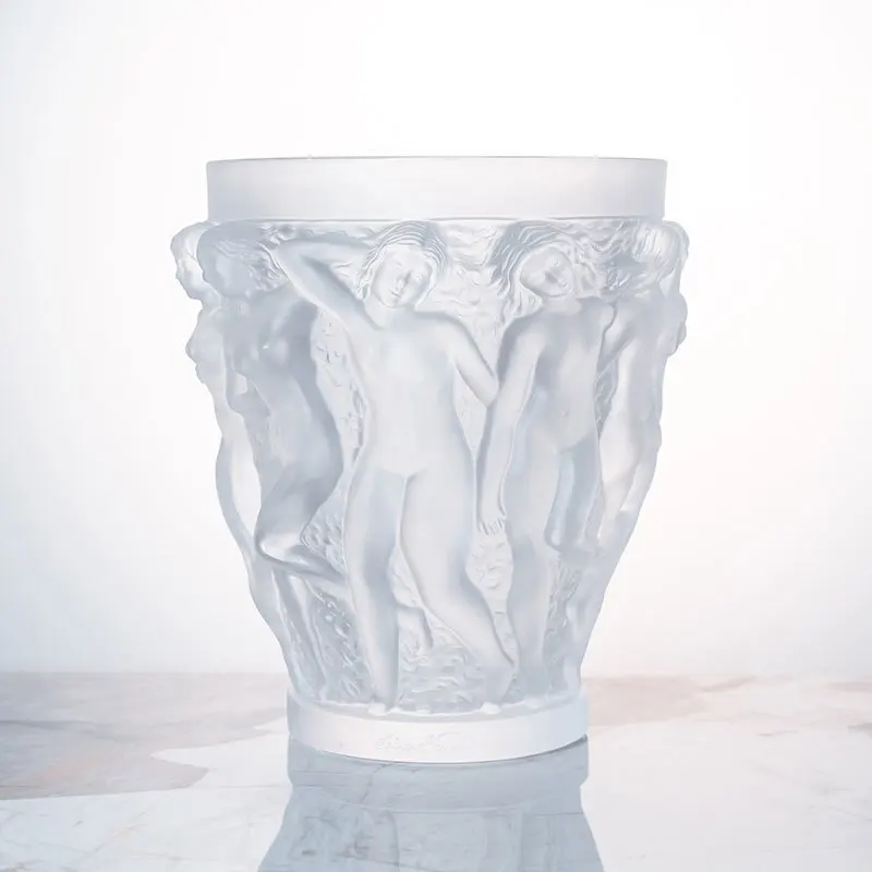 High luxury European harvest ten Muse relief dewaxing casting seven-color all-crystal vase flower ware creative home ornament
High luxury European harvest ten Muse relief dewaxing casting seven-color all-crystal vase flower ware creative home ornament