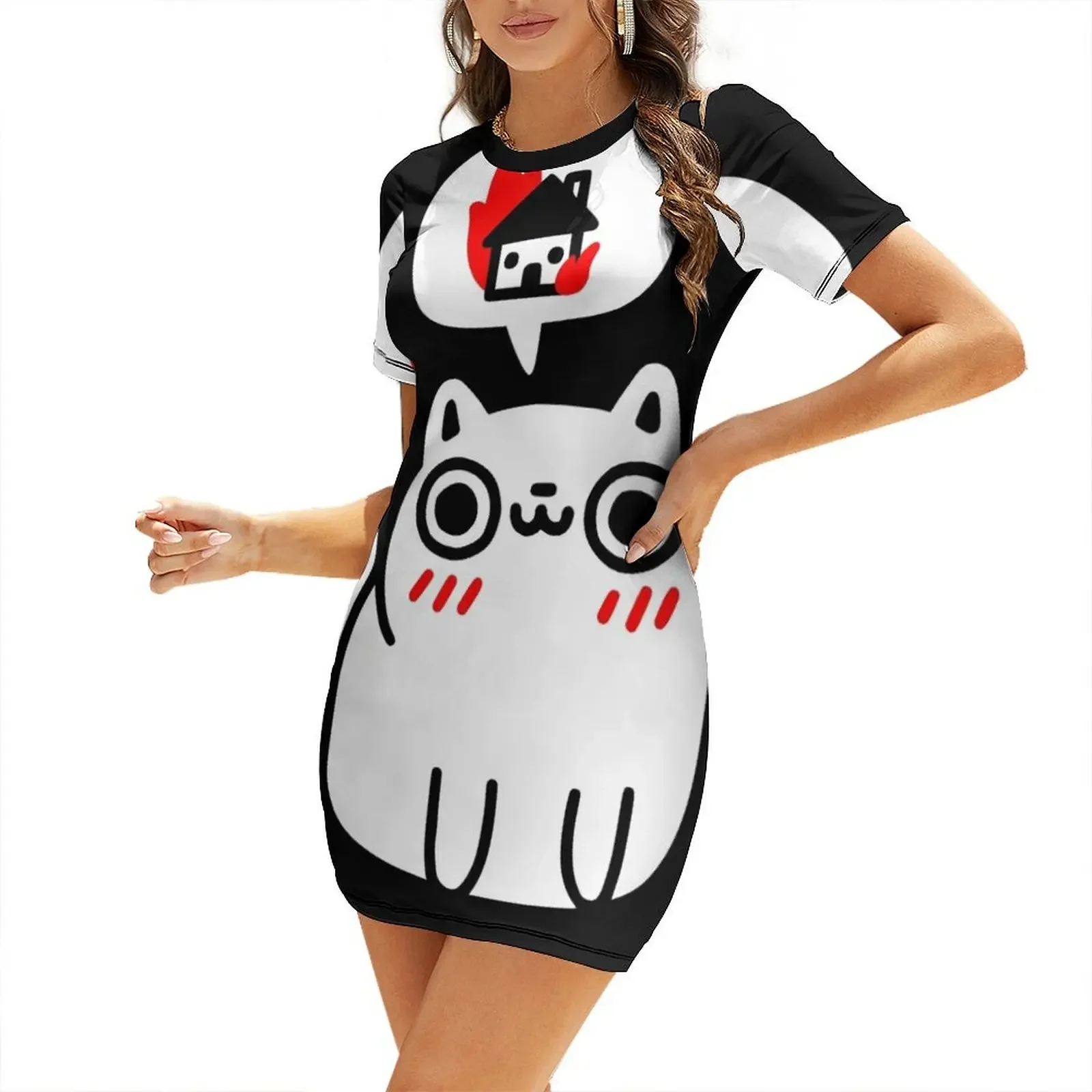 Dreaming of Destruction Short-Sleeved Dress Casual dresses dresses for woman 2026
Dreaming of Destruction Short-Sleeved Dress Casual dresses dresses for woman 2026