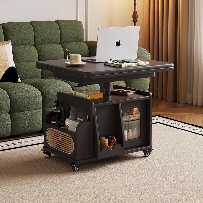 Mobile Multifunction Coffee Tables Walnut Wheels Space Saving Coffee Tables Apartments Designer Muebles Living Room Furniture
Mobile Multifunction Coffee Tables Walnut Wheels Space Saving Coffee Tables Apartments Designer Muebles Living Room Furniture