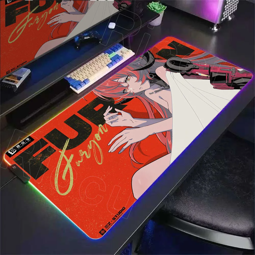 RGB Mouse Mat Pretty Zenless Zone ZeroOrphie & Magus Mouse Pad HD ZZZ Mousepad Laptop Non-slip Keyboard Pad Anime Girl Desk Mats
RGB Mouse Mat Pretty Zenless Zone ZeroOrphie & Magus Mouse Pad HD ZZZ Mousepad Laptop Non-slip Keyboard Pad Anime Girl Desk Mats