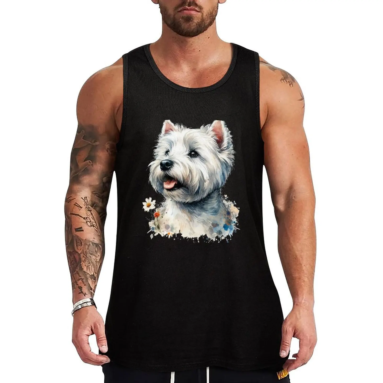 Westie Tank Top Summer Casual Sleeveless Top Loose Fit Tank Shirt
Westie Tank Top Summer Casual Sleeveless Top Loose Fit Tank Shirt
