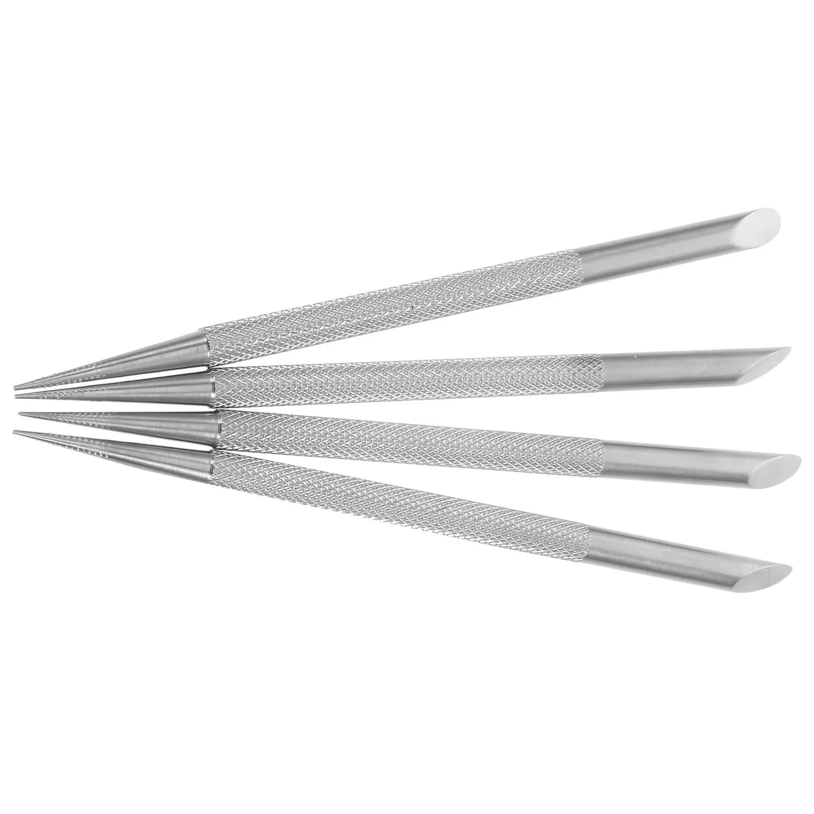 4 Pcs Steel Cuticle Pusher Nail Tools Nail Scraper for Manicure Dead Skin Remover Scraper Gel Cleaner
4 Pcs Steel Cuticle Pusher Nail Tools Nail Scraper for Manicure Dead Skin Remover Scraper Gel Cleaner