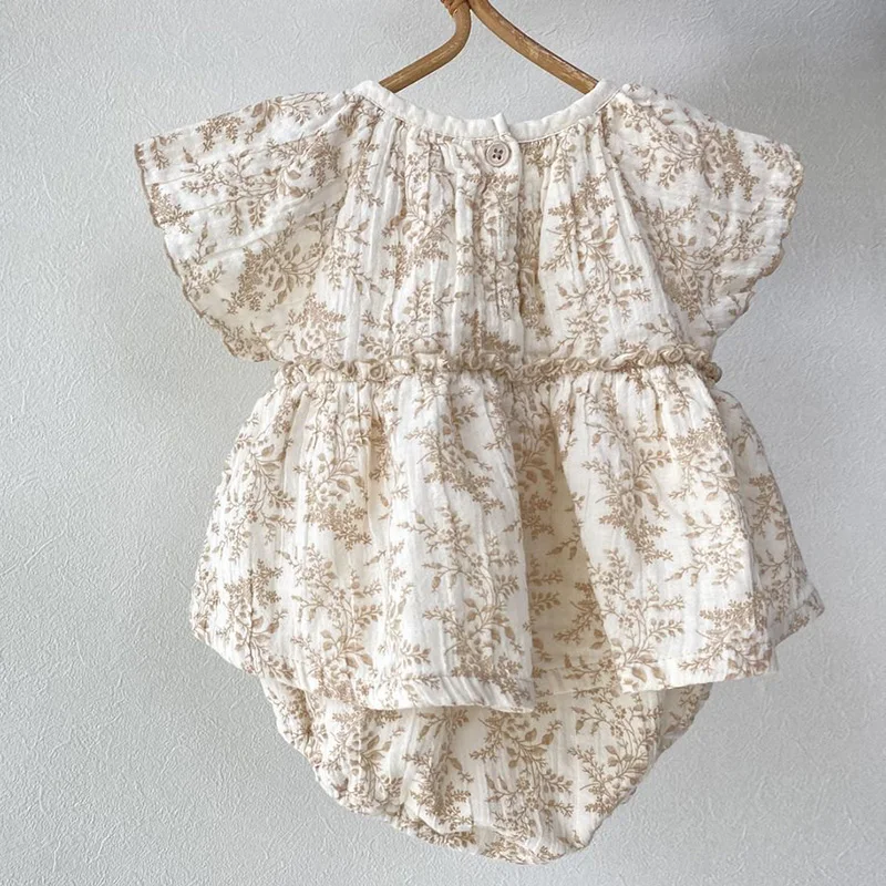 2024 New Summer 0-24M Baby Girl Clothing Toddler Baby Girls Jumpsuit Sleeveless Cotton Printing Newborn Baby Girl Romper
2024 New Summer 0-24M Baby Girl Clothing Toddler Baby Girls Jumpsuit Sleeveless Cotton Printing Newborn Baby Girl Romper