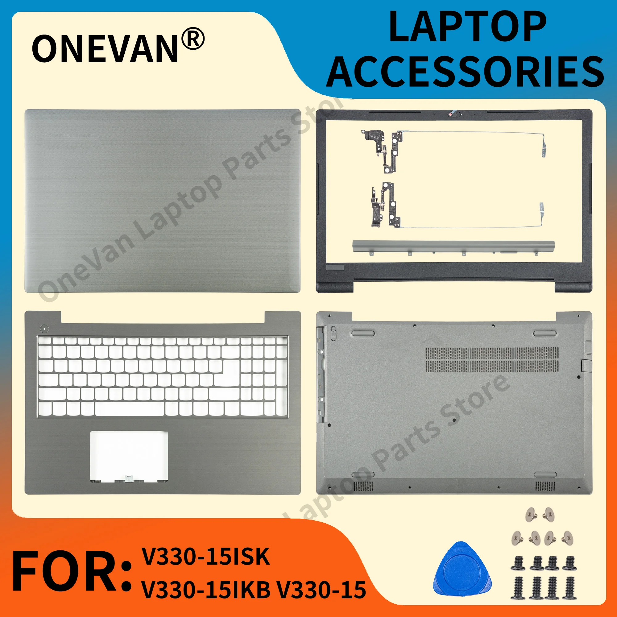 Новый чехол для ноутбука Lenovo V330-15ISK V330-15IKB V330-15 E53-80, задняя крышка ЖК-дисплея, передняя панель, упор для рук, нижний корпус, серый
Новый чехол для ноутбука Lenovo V330-15ISK V330-15IKB V330-15 E53-80, задняя крышка ЖК-дисплея, передняя панель, упор для рук, нижний корпус, серый