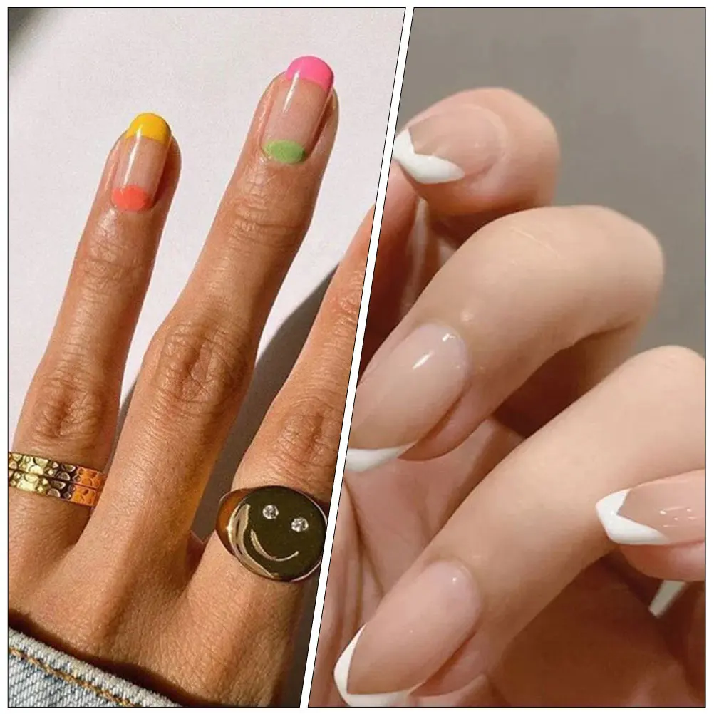 5Pcs French Manicure Templates Nail Art Trimming DIY Nail Cutter Stencils Line Making Professional Manicure Tools
5Pcs French Manicure Templates Nail Art Trimming DIY Nail Cutter Stencils Line Making Professional Manicure Tools