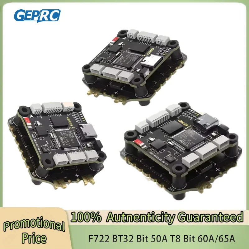 GEPRC TAKER F722 BT 8Bit 65A 60A 50A Stack 4IN1 ESC 512M Black Box 32Bit Data Analyze Record Flight Barometer Racing FPV Drone
GEPRC TAKER F722 BT 8Bit 65A 60A 50A Stack 4IN1 ESC 512M Black Box 32Bit Data Analyze Record Flight Barometer Racing FPV Drone